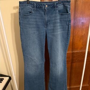 Old Navy Dark Blue Flare Jeans